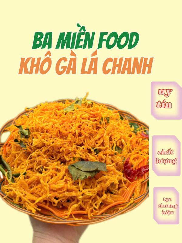 Khô gà lá chanh ngon 50gr Snack Ăn Vặt Food Chua Thức Ăn