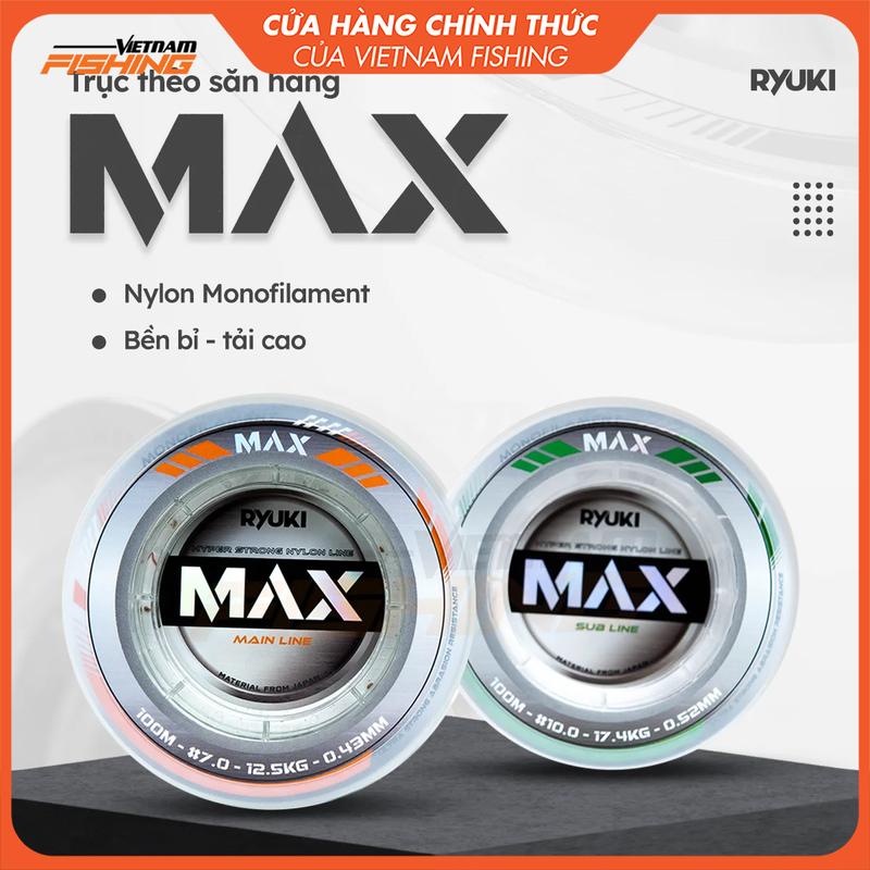 Dây Câu Cá Cao Cấp RYUKI Max