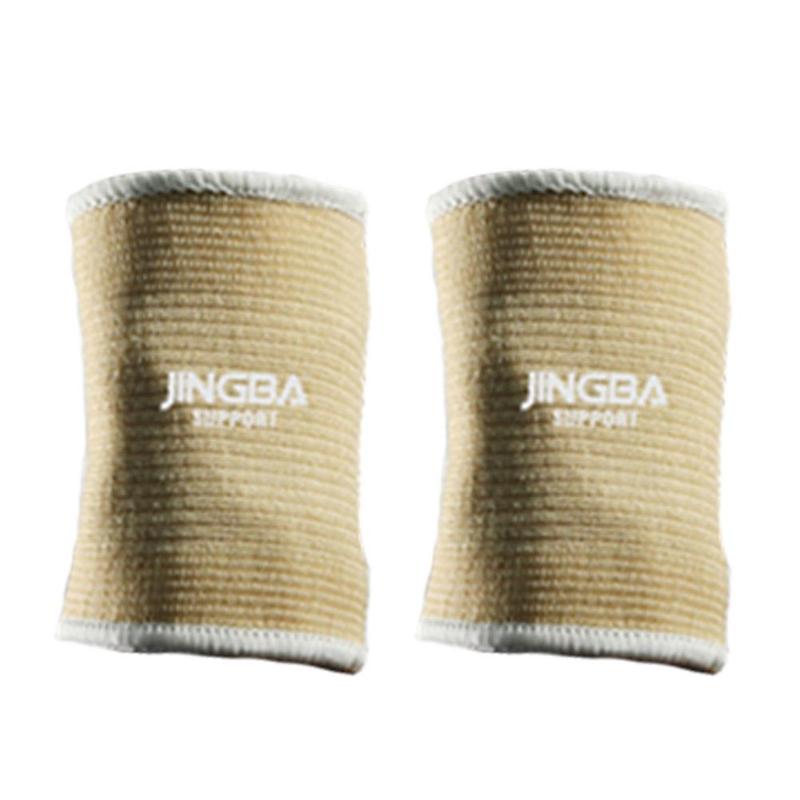 Product Introduction of JINGBA Sports Wrist Brace, High Knitted Elastic Breathable Outdoor Badminton Basketball Weightlifting Training Brace Knitted Wristbands 17