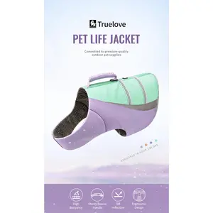 TRUELOVE Pet Swimming Life Jacket Safety Vest Dog Pelampung Anjing