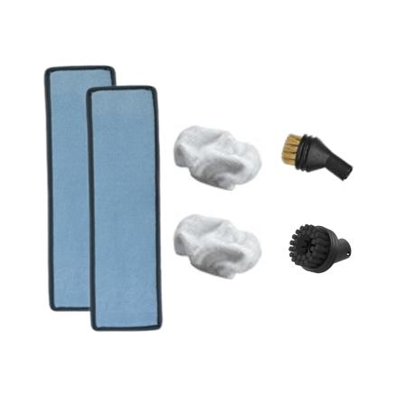 Steambot 6 accessories for steam cleaner, mop pad, brass brush,nylon ...