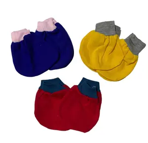 3 PACK sarung tangan kaki bayi BEMBY/ OBY POLOS Newborn