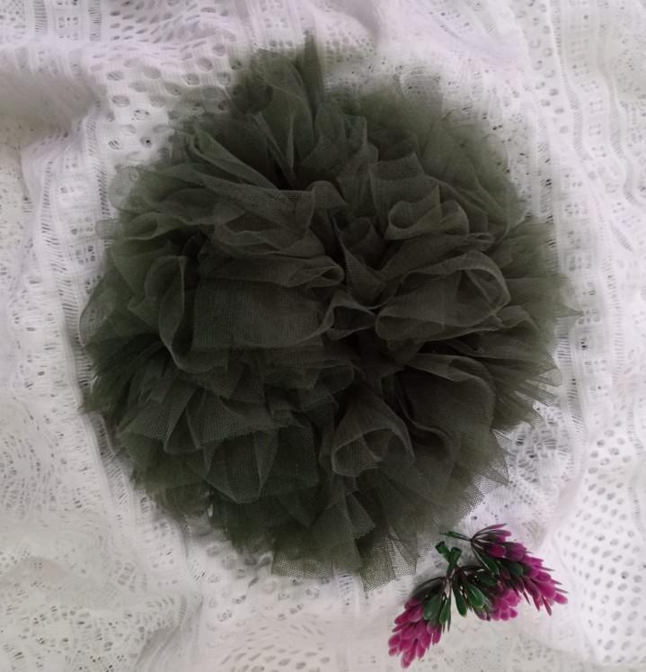 Cepol tile BESAR VOLUME 20 cm/IKAT RAMBUT TILE cepol rambut