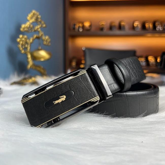 Thắt Lưng Da Bò Nhập Bản Vip Mặt Khóa Tự Động Nam Cao Cấp Dập Vân Cá Sấu Họa Tiết Cá Sấu Chữ H Phong Cách Lịch Lãm Sang Trọng Đồ Da Hải Đăng 28