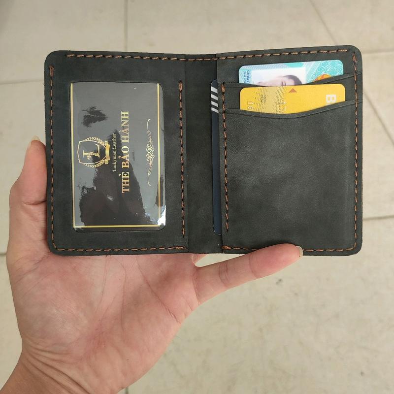 ví mini nhỏ gọn da bò cao cấp Wallet Nam 5