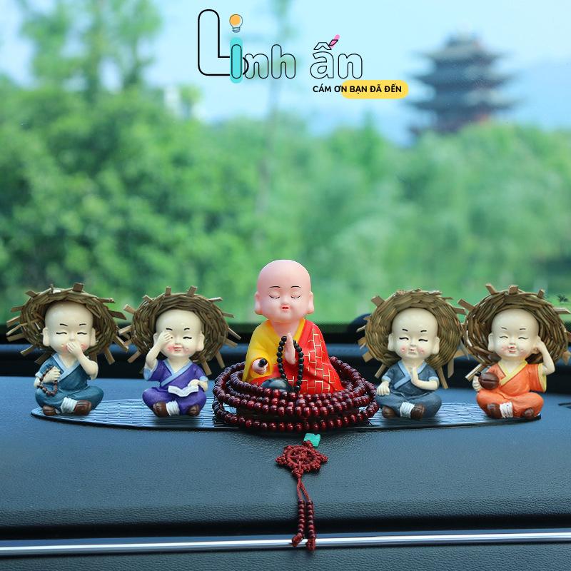 Thảm Chống Trượt Taplo Ô Tô SANG TRỌNG - Đế Tượng Phật Mô Hình Trang Trí Xe Hơi - Thảm Lót Taplo Ô Tô Nhiều Mẫu LINH ẤN 5