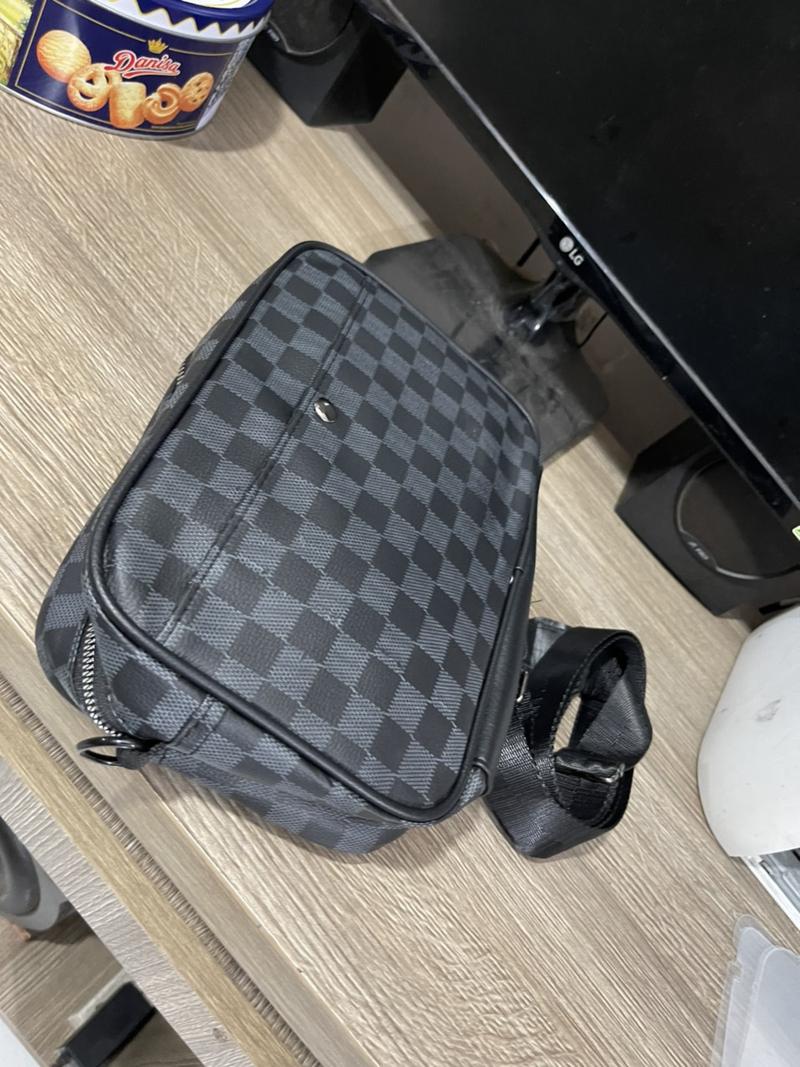 Product Introduction of Túi đeo chéo Học sinh caro cao cấp da loại 1 đẹp dẻo mịn F53 [Hình thật] Bag 16