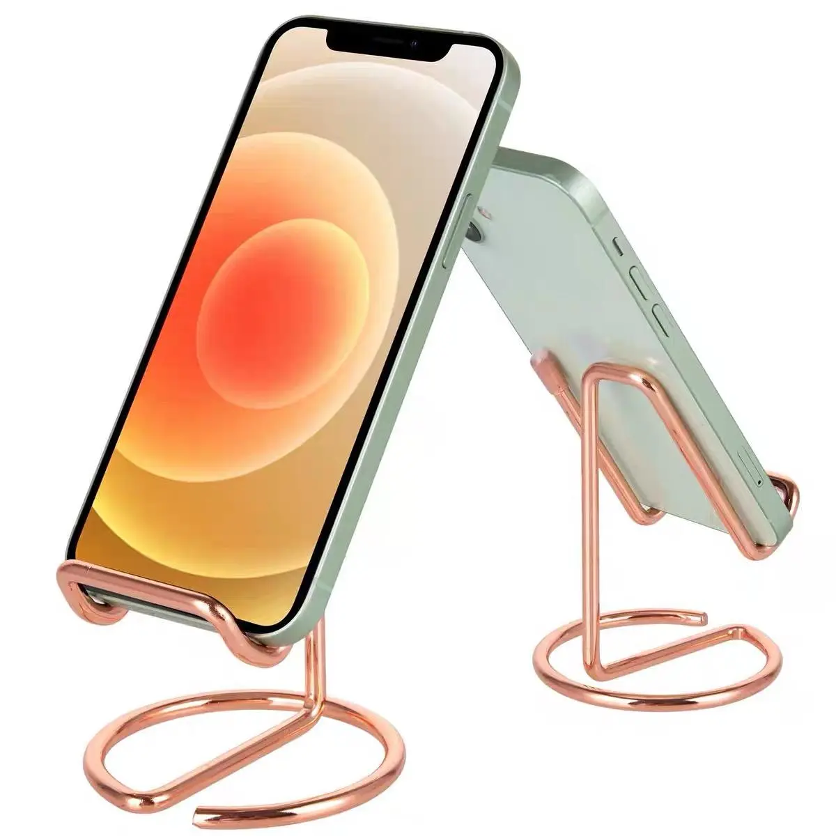 Desktop Phone Holder, Fashionable Phone Stand, Universal Phone Holder for Home Office, Phone Accessories for Live Streaming Decoration, Mount