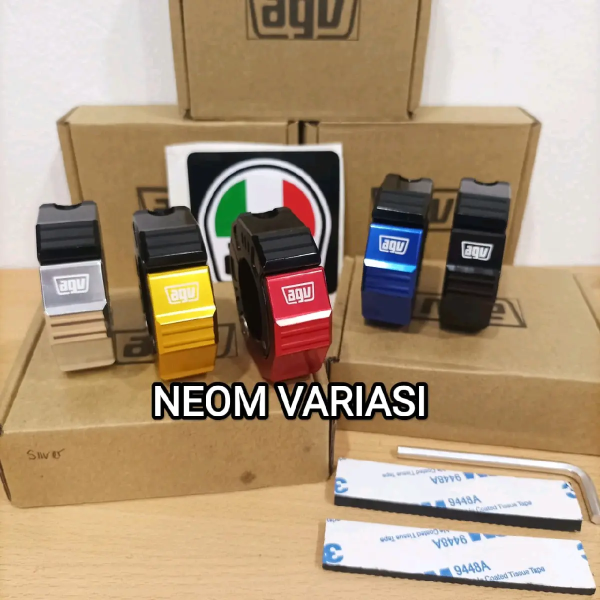 Gantungan barang lipat Pcx Full cnc AGV Universal