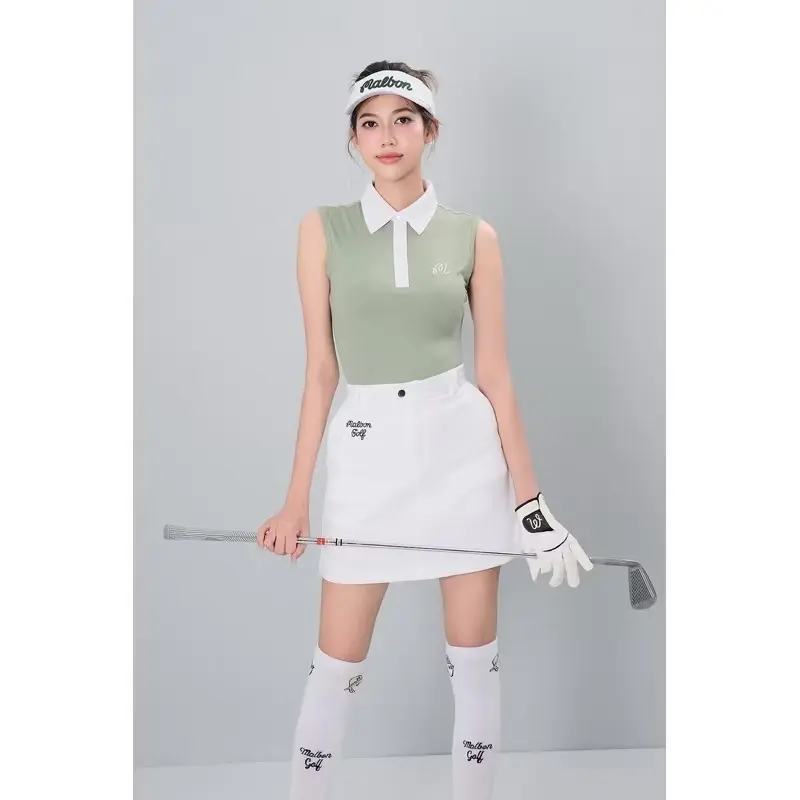 [B18] Váy ôm xuông tennis, cầu lông, golf nữ xinh, chất co giãn dày dặn, bên trong là quần, túi bên trong quần.