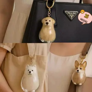 16 Gantungan Penyimpanan Rambut Kucing Imut Kreatif Kotak Penyimpanan Transparan Hewan Peliharaan