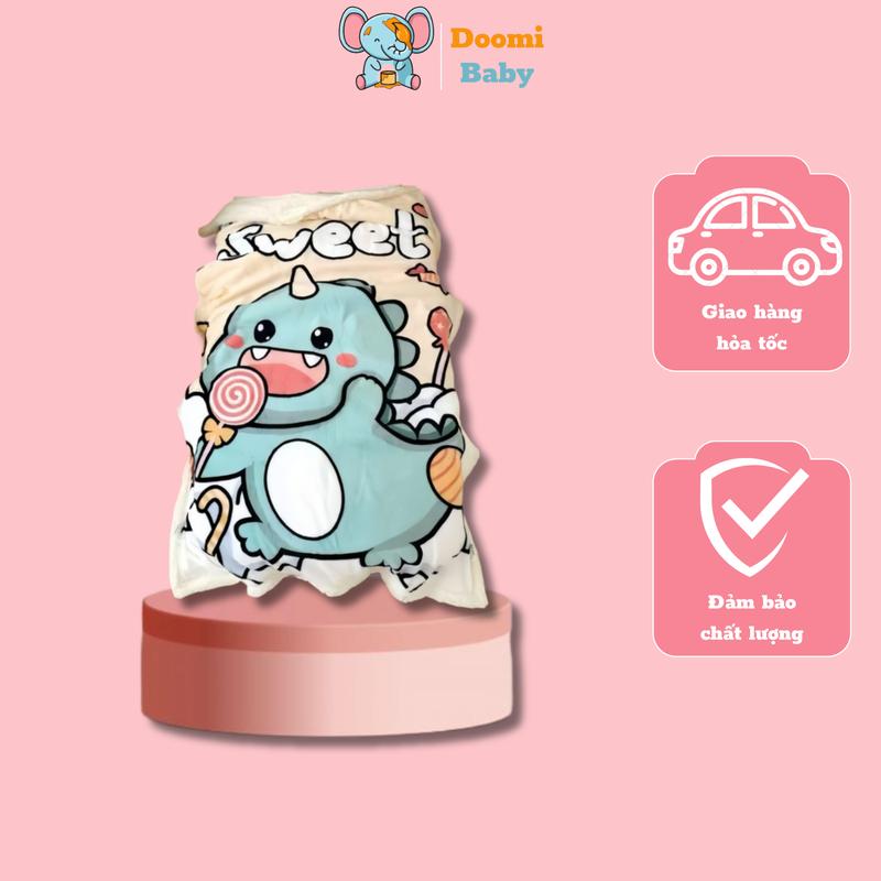 Chăn Nhung Lông Cừu Cho Bé Siêu Dày Dặn Mềm Mịn Họa Tiết Siêu Xinh Kích Thước 1mx1m4 Doomi Baby - HT722