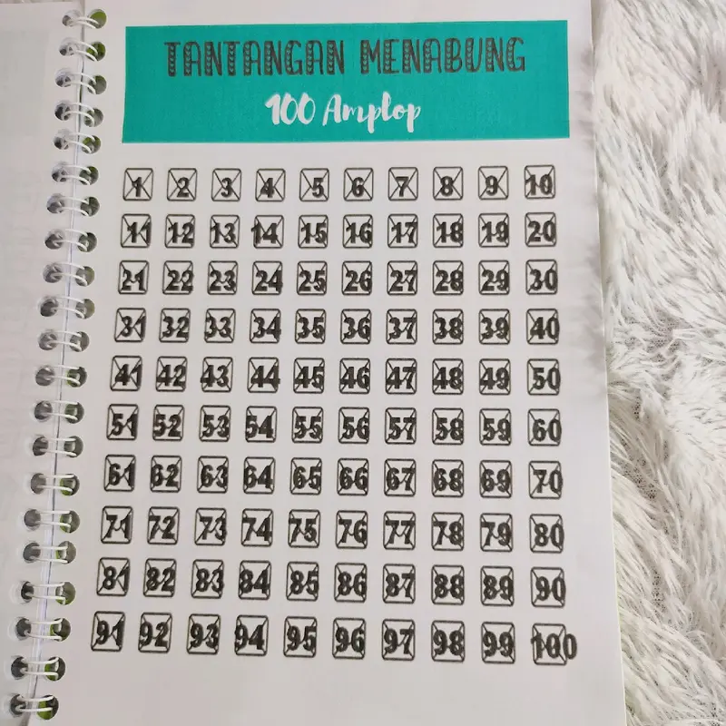 SAVING MONEY BOOK | Buku Saving Money 5