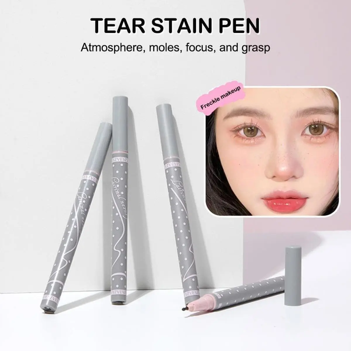 Mole makeup spot liquid mole simple eyeliner pen that does not fade and waterproof mole natural realistic tear stain birthmark soft waterproof long-lasting pen