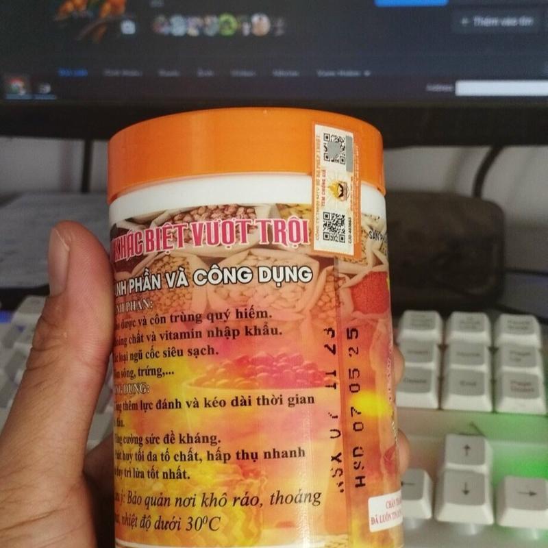 1 hũ cám tăng lực Bộ ba phép thuật dành cho chào mào