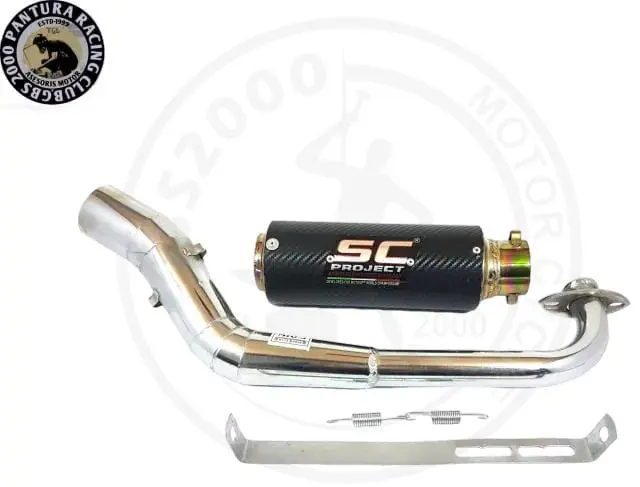 Knalpot SC Racing Mio j, Mio gt, Mio X Ride, Xeon