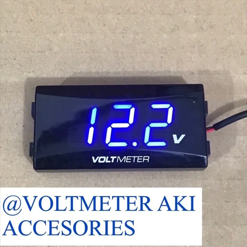 VOLT METER AKI WATERPROOF UNIVERSAL KUALITAS SANGAT MANTAP 1