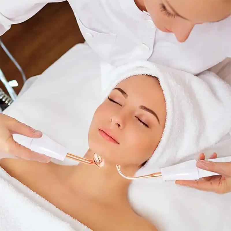 4 in 1 High Frequency Electrode Wand, Comfort Electrotherapy Glass Tube Beauty Device, Facial Skin Care Tool for Women & Men, High Frequency Wand 5