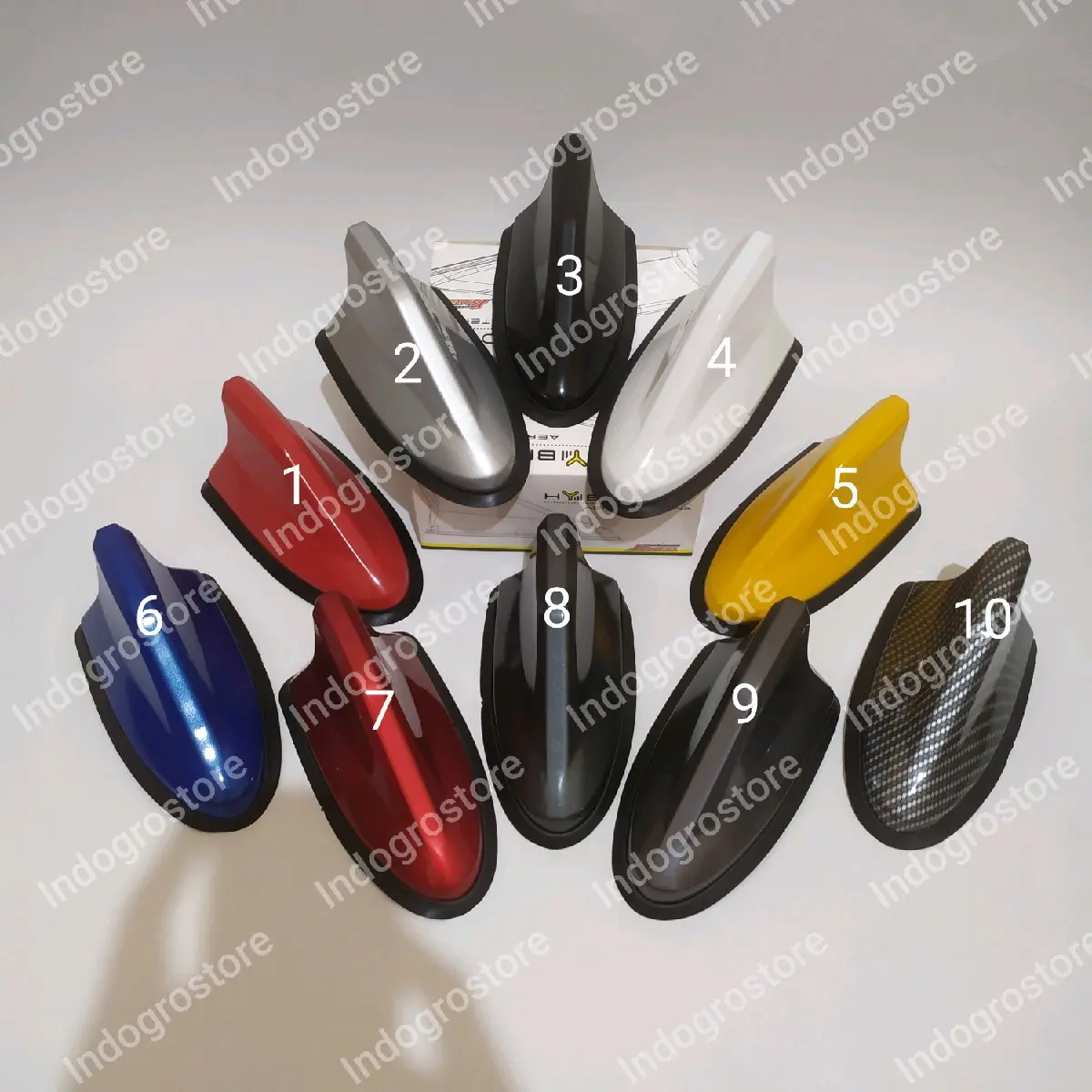 ANTENA SIRIP HIU SHARK FIN HYBRID MOBIL HONDA NEW BRIO JAZZ MOBILIO FREED BRV HRV CITY ACCORD