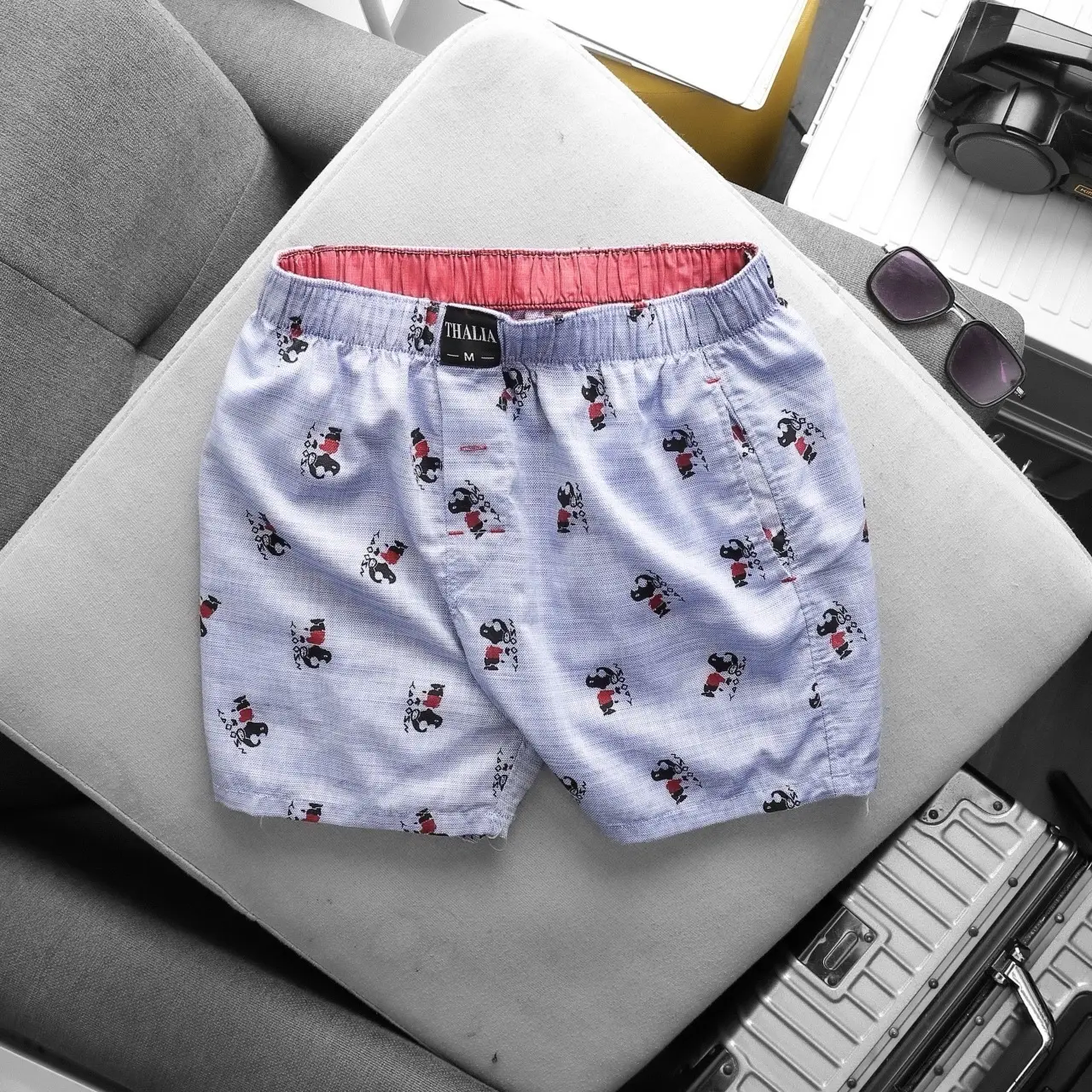 Set 5 quần đùi nam cao cấp mặc nhà  Cotton Menswear