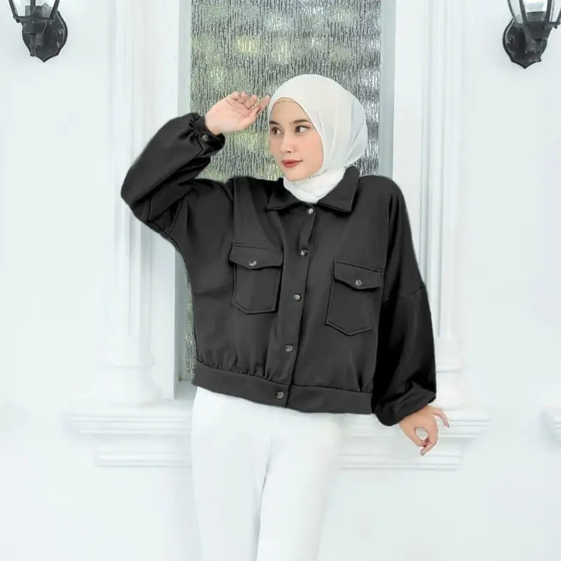 Vallina Olin Jaket Outerwear Wanita Remaja 3