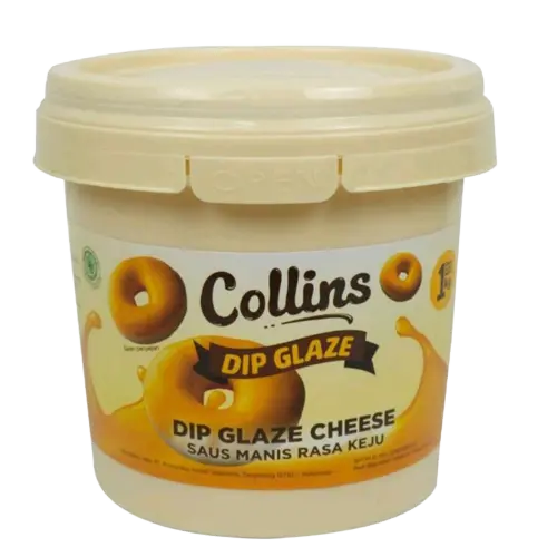 [KALIMANTAN] COLLINS DIP GLAZE DAN CRUNCHY 1 KG ANEKA RASA Manis Selai Halal BPOM 5