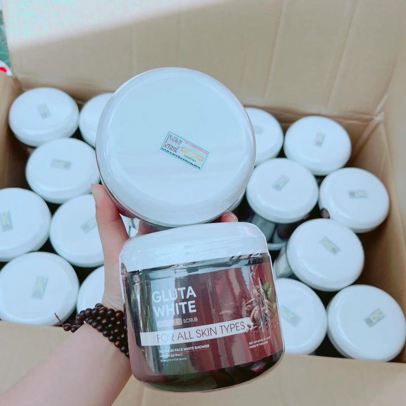 TẨY TẾ BÀO GLUTA WHITE THÁI LAN 600gr Dưỡng Da Body 3