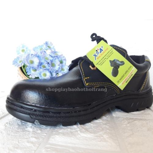 [Gía siêu tốt] Giày Bảo Hộ Lao Động ABC-XPA Đế Đen Giầy Công Trình Mũi Sắt Đế Sắt Chịu Va Đập Chống Đinh Đâm Xuyên Shoes cao su giày lao động & bảo hộ  Thoáng khí 8