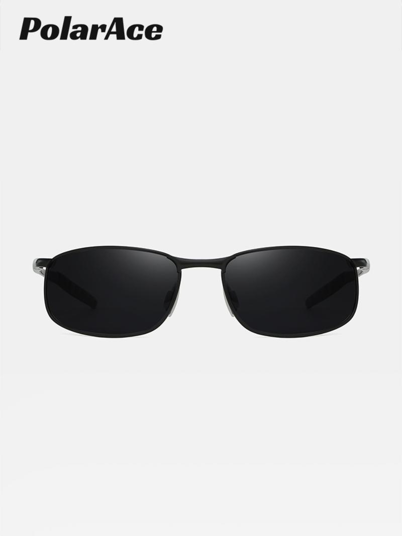 Product Introduction of Polarized Square Frame Sunglasses with Storage Case, 1 Pair Trendy Casual Sunglasses for Everyday Use, Fashion Accessories for Outdoor Activities 16