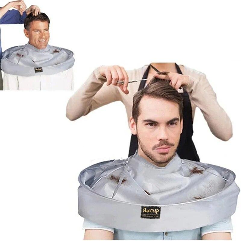 Product Introduction of DIY Hairdressing Cloak Umbrella Cloak Hairdressing Cloak Shaving Cover Hairdressing Apron Household Cleaning Protective 30