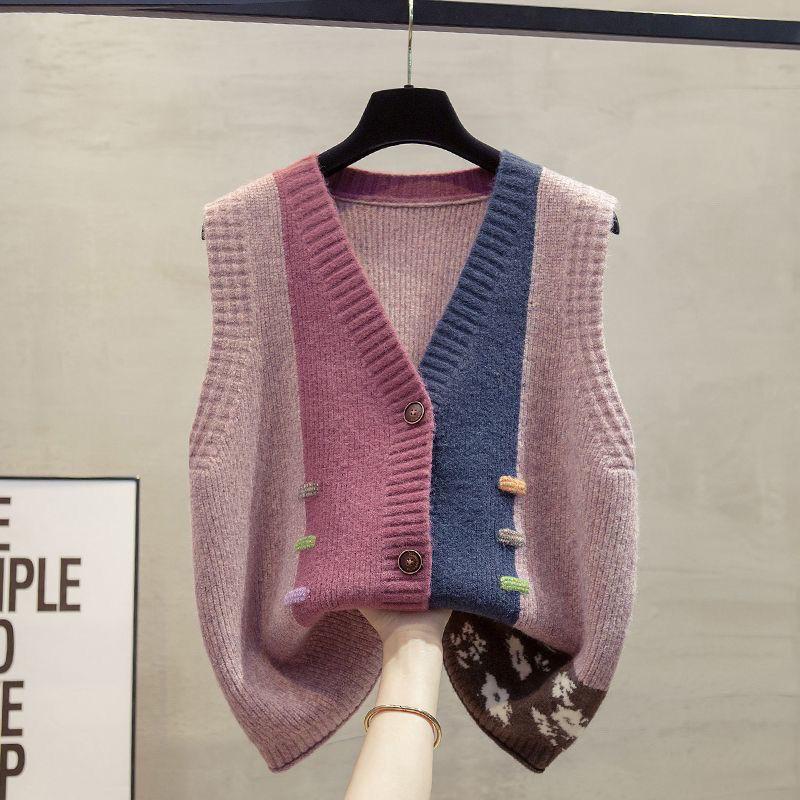 Product Introduction of Áo Len Cardigan Dệt Kim, Áo Vest Xuân Thu, Thời Trang Mới, Kiểu Dáng Rộng Rãi, Áo Mặc Bên Ngoài Dễ Phối Đồ, Thích Hợp Cho Năm 2025 Nữ Top Women 1