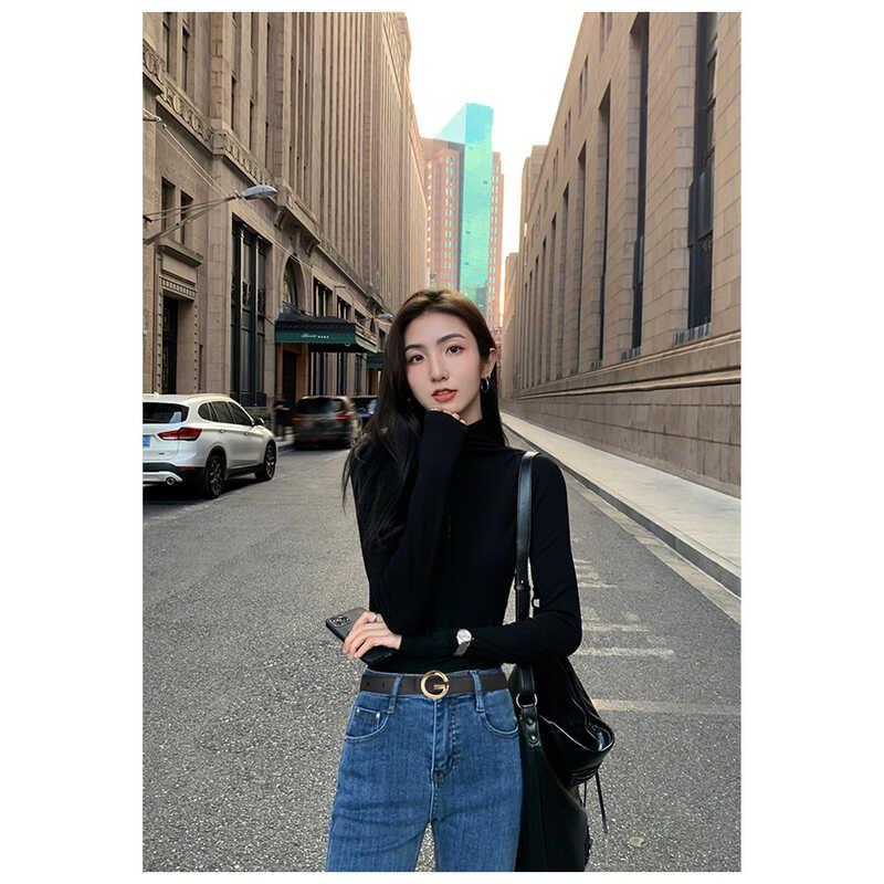 Product Introduction of New Fashion Elegant Belts for Jeans Clothing Accessories Thin Waistband Metal Buckle PU Leather Y2k Belt Women 2024 4