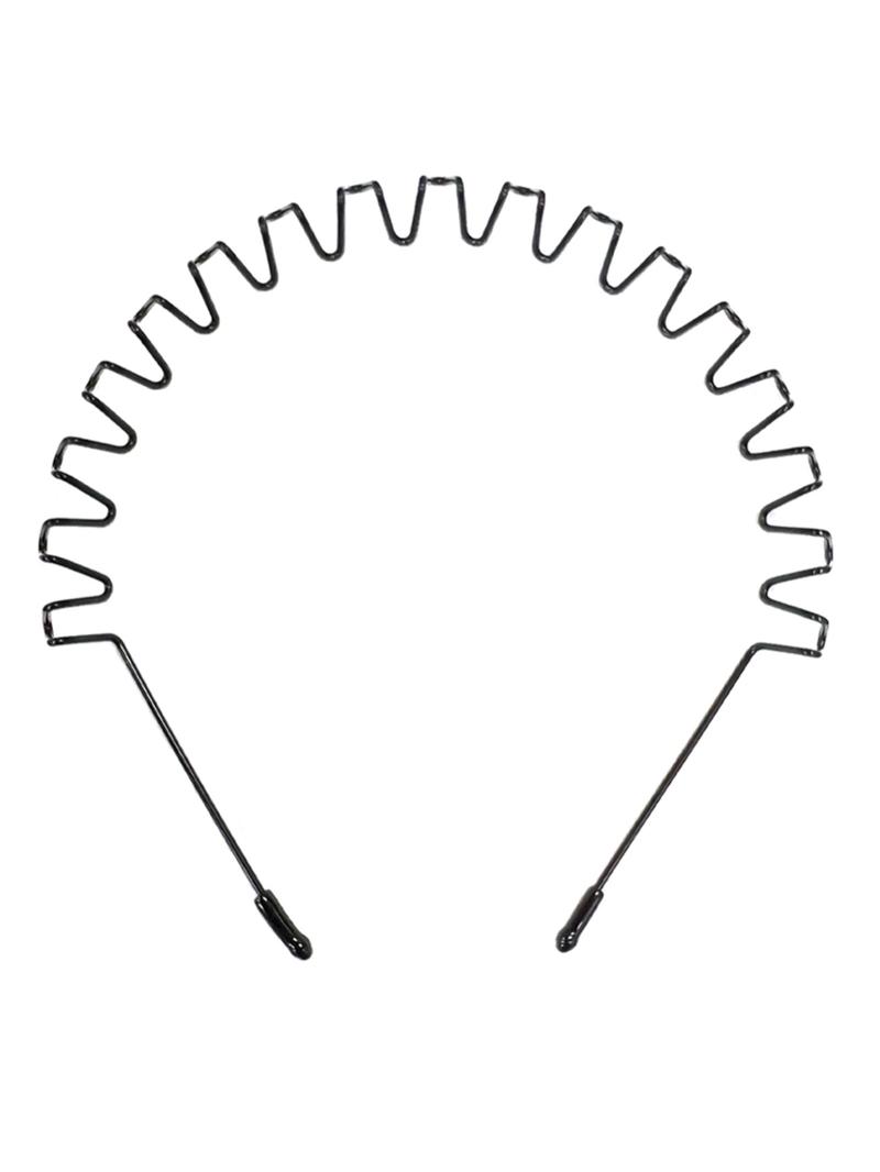 Product Introduction of Minimalist Metal Hair Hoop, Casual Simple Plain Wavy Hair Band for Men Women, Cute Hairwear for Daily Used, Minimalist Hair Accessory for Washing Face, Shower 25