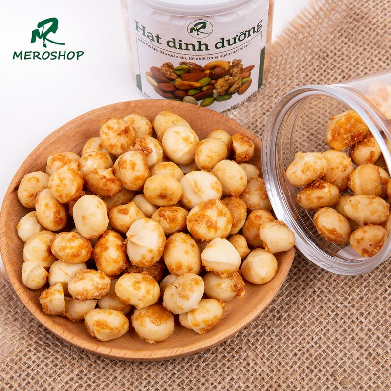 Macca nướng mật ong cơm dừa Mẹ Rô Có hồ sơ công bố Xuất hóa đơn công ty đầy đủ