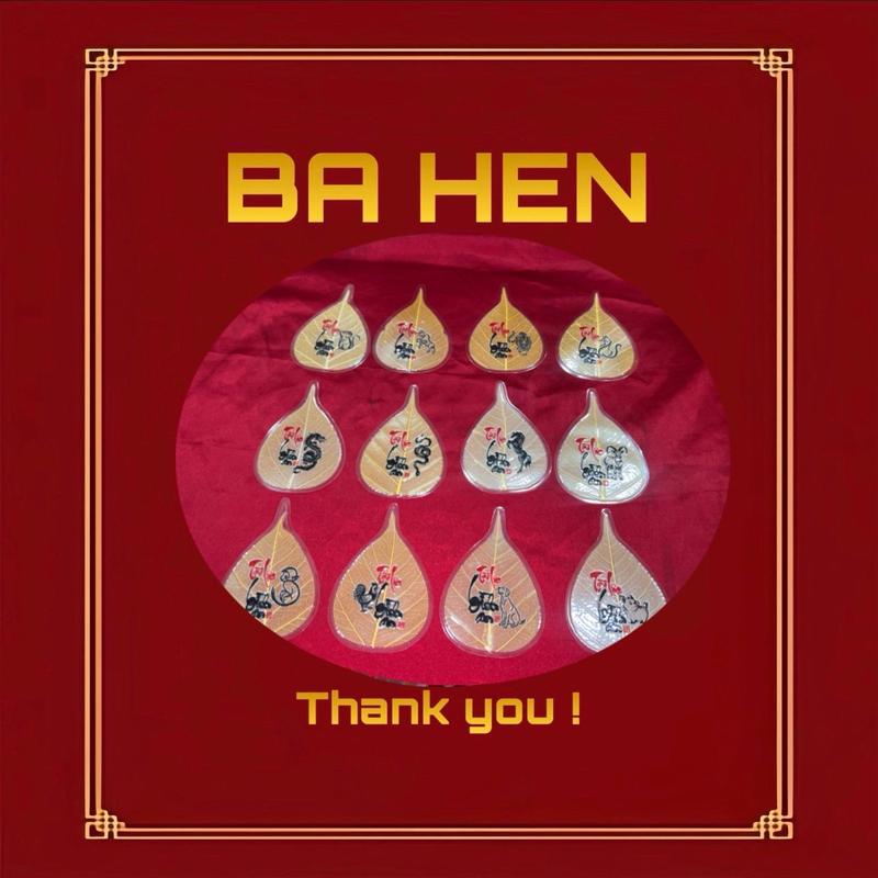 Lá Bồ Đề Hình 12 Con Giáp Để Ốp Lưng Điện Thoại (BĐ-12CG)