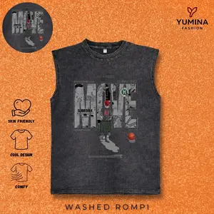 Singlet Streetwear Motif MOVE Cotton Combed Unisex Bahan Adem dan Print Warna Cerah dengan Sablon DTF Berkualitas Tinggi