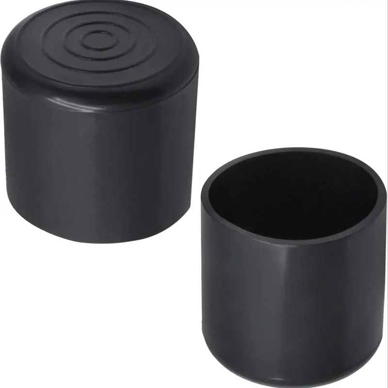 Round Rubber Furniture Leg Cap, Table Leg Protector, Furniture Leg Cover for Patio & Indoor Furniture, Furniture Pads 5