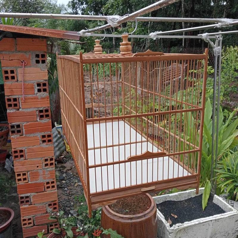 Khung lồng tập lực chào mào, chích chòe tự ráp tre kích thước dài 60cm,80cm (đã ráp sẵn 4 mặt)