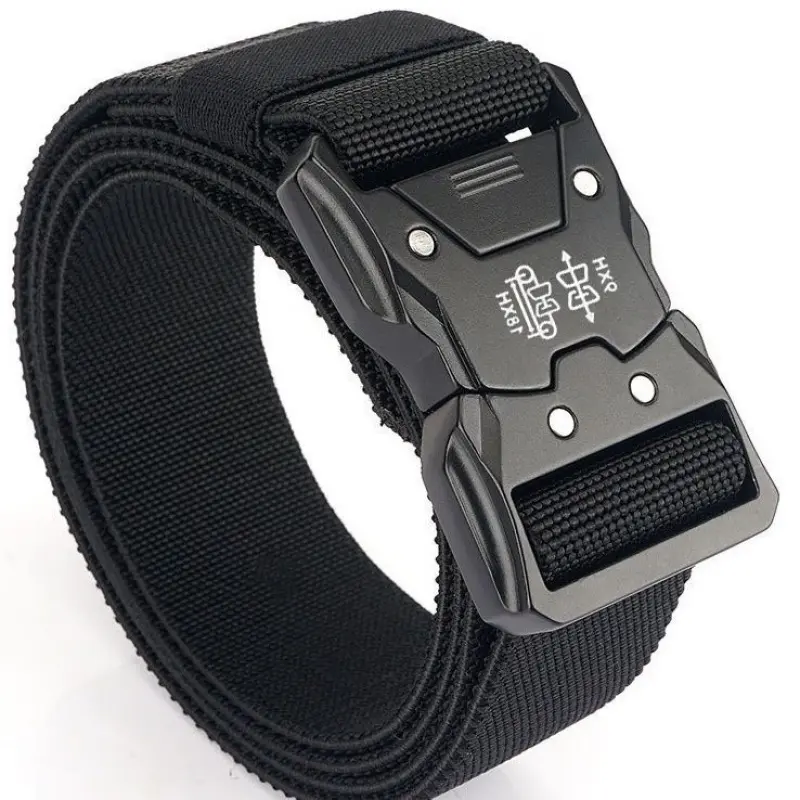 Men's Versatile Belt Tooling Canvas Pant Belt Nylon Outdoor Sports Belt Leisure shirt  stays belts  men shirt  stays  belt