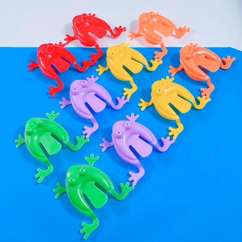 Product Introduction of Mini Jumping Frog Bounce Fidget Reliever Toy Parent Child Interactive Novelty Jumping Frog Toys 19