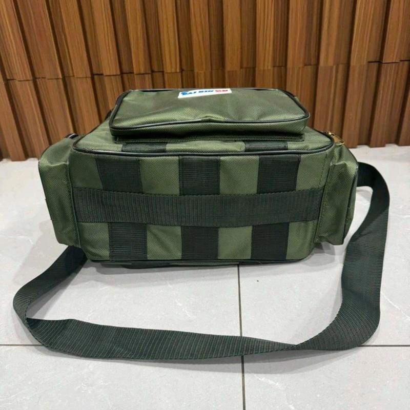 Product Introduction of Túi Đựng đồ nghề Dụng Cụ Sữa Chữa Vuông Xanh Size Nhỏ - Vải 1068 - Chất Liệu Bền Đẹp 4