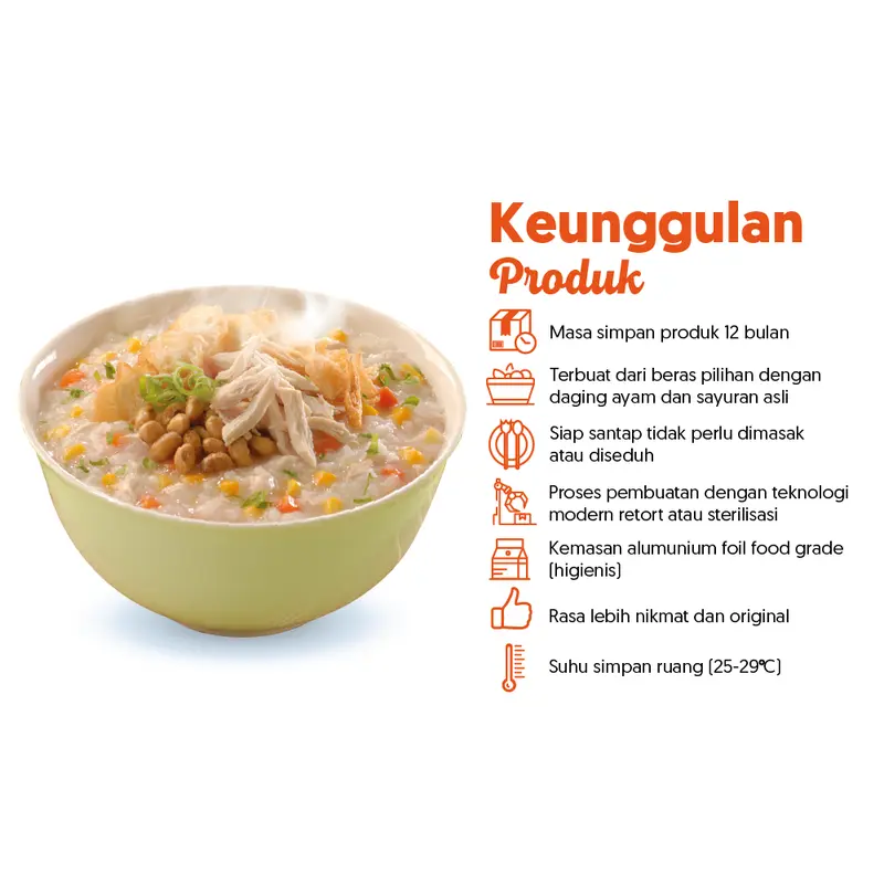KIMBO Kitchen Bubur Ayam Triple Pack 1