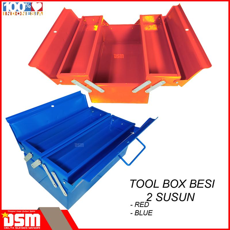 Tool Box Besi Dua Susun / Aksesoris Mobil / Perkakas Bengkel - Shop ...
