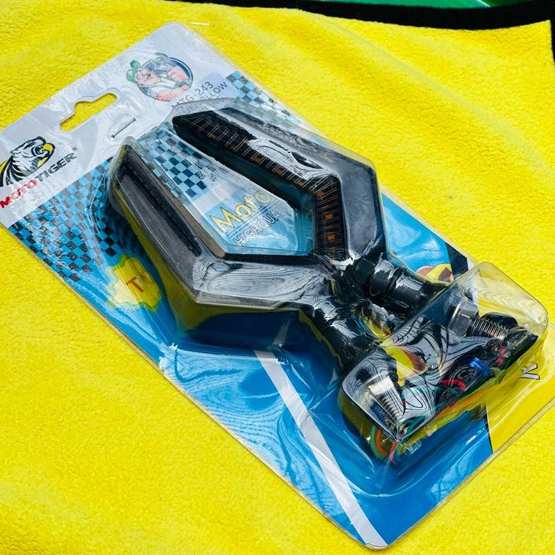 Đèn Xinhan chữ Z hiệu ứng đuổi nối gạch - Xinhan sừng trâu găn xe máy xe điện (giá 1 cặp) xi nhan chữ Z