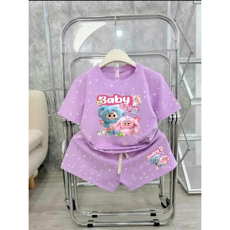 Combo 3 bộ baby three cho bé gái 9-42kg hàng chất cotton su/ siêu 2025 + tặng combo  3 Quần chip cho bé gái  G2013 5