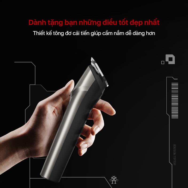 Product Introduction of Tông đơ cắt tóc Enchen Beardo 2 động cơ mạnh mẽ 8000 vòng, lưỡi thép không gỉ, tặng 4 cử lược tạo kiểu tóc - BH 6 tháng 30