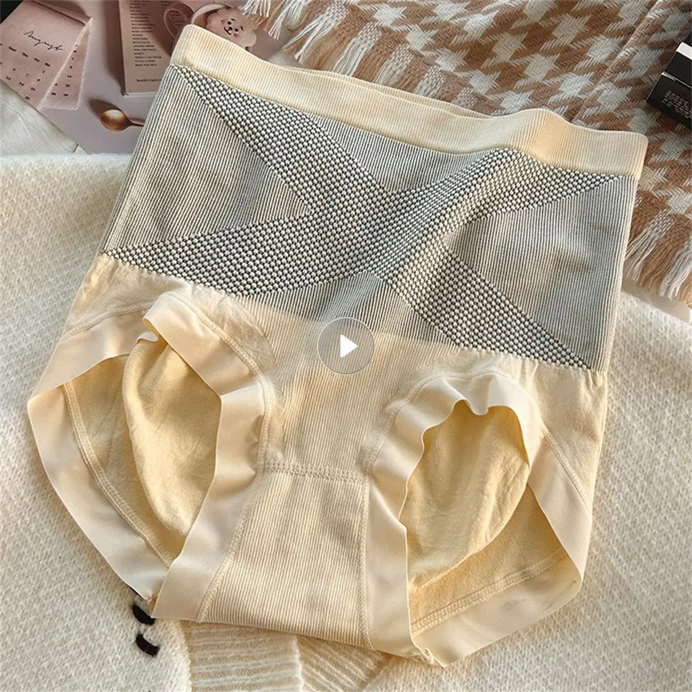 High Waist Shaping Underwear Body Shaping Tummy Control Pants Shaping Pants Underwear Skin-friendly Soft Seamless Fabric Sexy