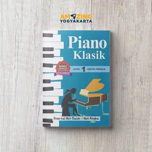 Buku Piano Klasik Level 1 Untuk Pemula - Buku Musik