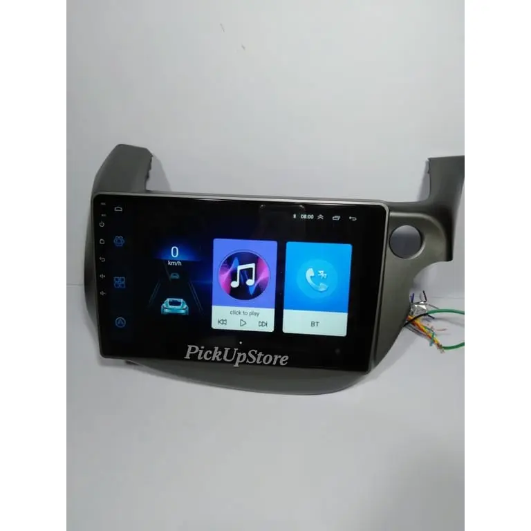 Paket Head Unit Android Skeleton 10inch Ram 2/32Gb dgn Frame JAZZ 10" 2008 - 2013