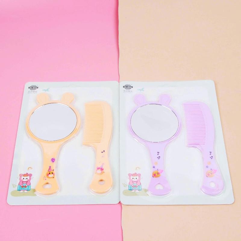 Product Introduction of bộ gương lược hình tai thỏ cute 1